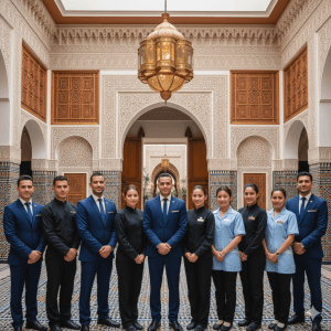 uniformes personnalisés hôtel cohésion équipe hôtellerie